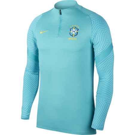 Sweat zippé Brésil bleu ciel 2020