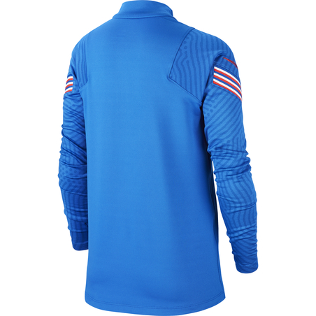 Sweat zippé junior Angleterre bleu 2020