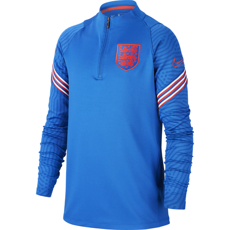 Sweat zippé junior Angleterre bleu 2020