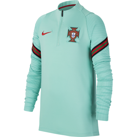 Sweat zippé junior Portugal bleu 2020