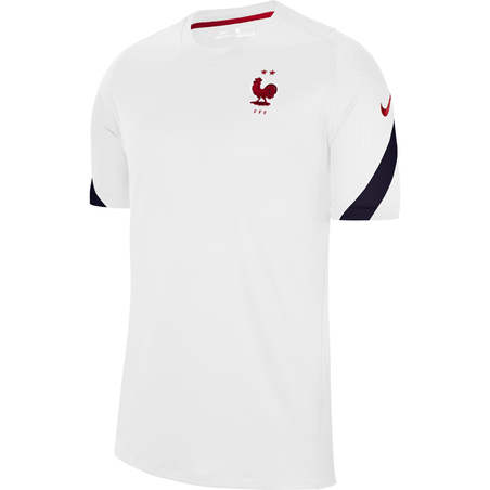 Maillot entraînement Equipe de France blanc 2020
