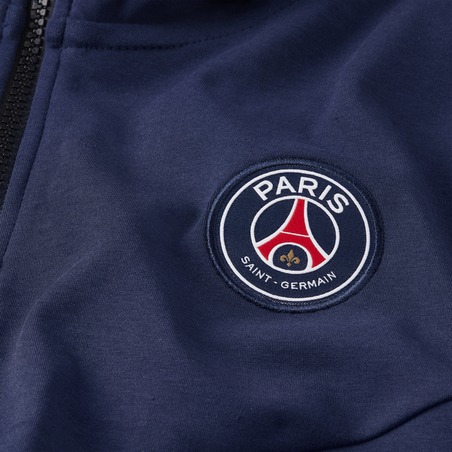 Veste survêtement PSG Tech Fleece bleu 2020/21