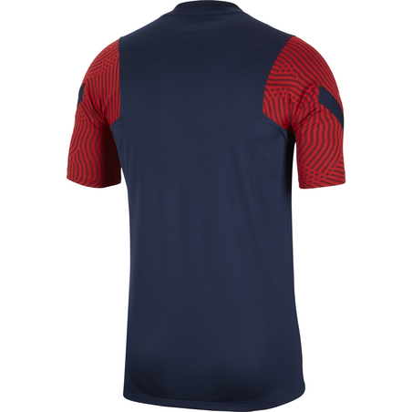 Maillot entraînement PSG bleu rouge 2020/21