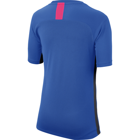Maillot entraînement junior Nike Academy bleu rouge 2019/20