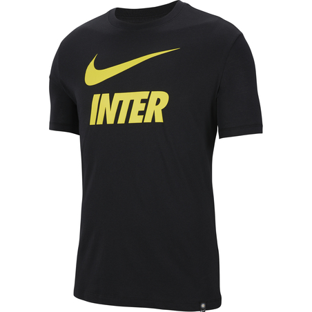 T-shirt Inter Milan noir jaune 2020/21