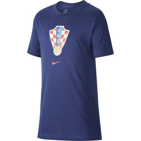 T-shirt junior Croatie bleu 2020