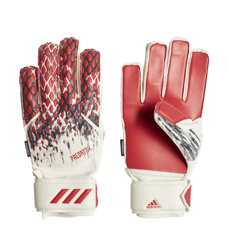Gants Gardien junior adidas Predator noir rouge 2019/20
