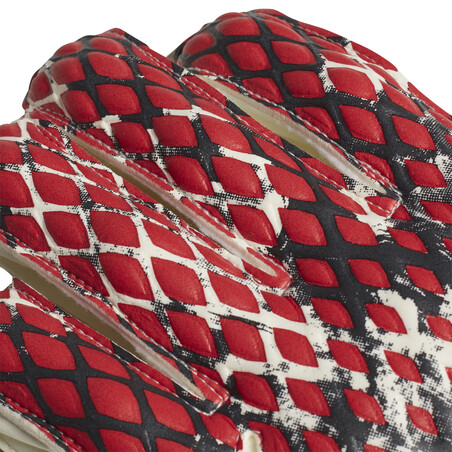 Gants Gardien junior adidas Predator noir rouge 2019/20