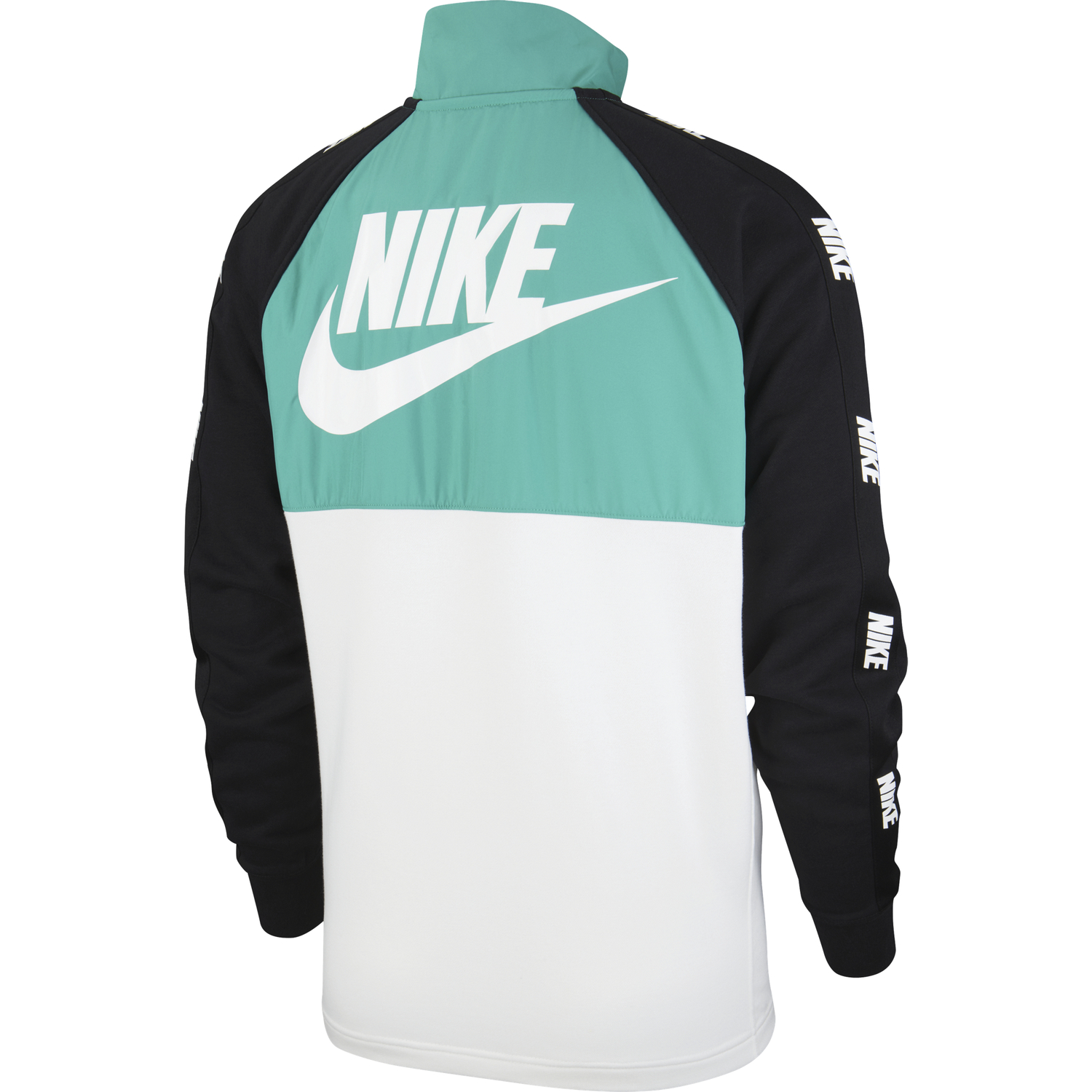 Sweat zippé Nike Sportswear Hybrid vert noir sur Foot.fr