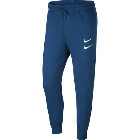 Pantalon survêtement Nike Sportswear Swoosh bleu 2020/21
