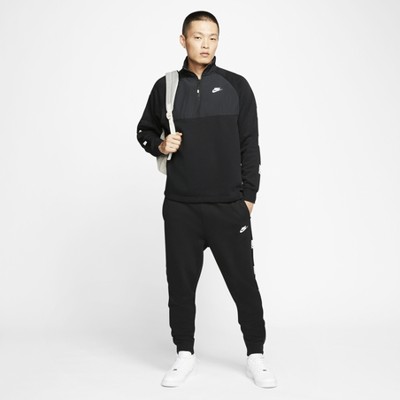 Sweat zippé Nike Sportswear Hybrid noir 2020/21