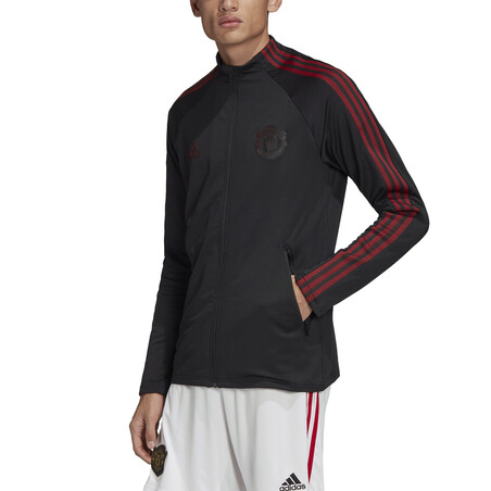 Veste survêtement Manchester United Anthem noir 2020/21