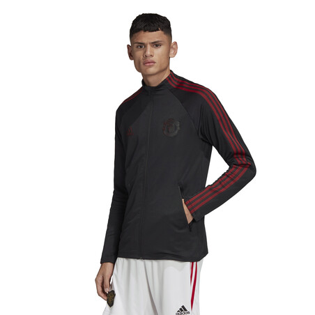 Veste survêtement Manchester United Anthem noir 2020/21