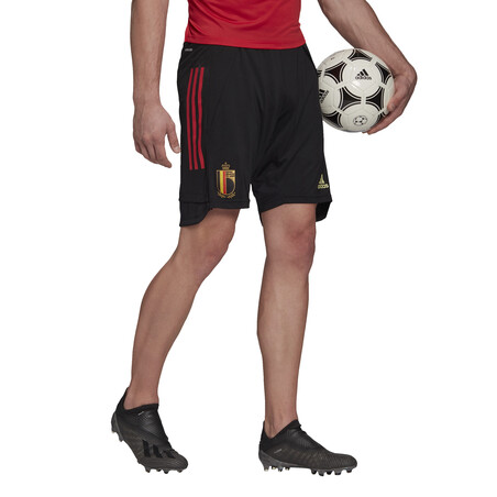 Short entraînement Belgique noir 2020