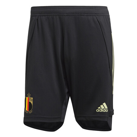 Short entraînement Belgique noir 2020