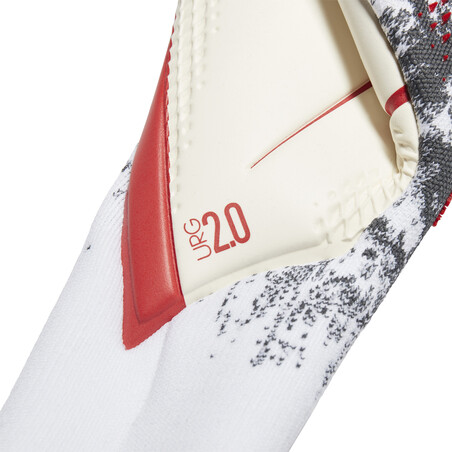 Gants gardien adidas Predator Pro gris rouge