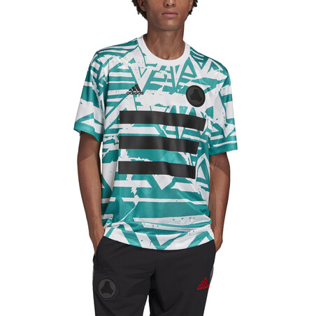 Maillot entraînement adidas Tango Advanced vert blanc