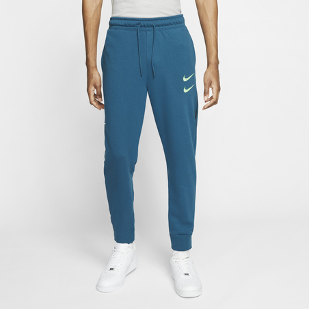 Pantalon survêtement Nike Sportswear Swoosh bleu 2020/21