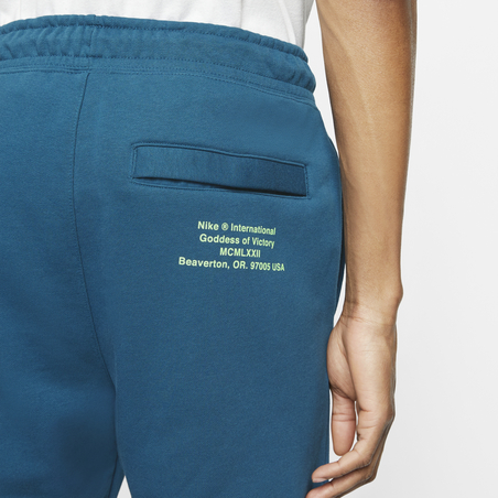 Pantalon survêtement Nike Sportswear Swoosh bleu 2020/21