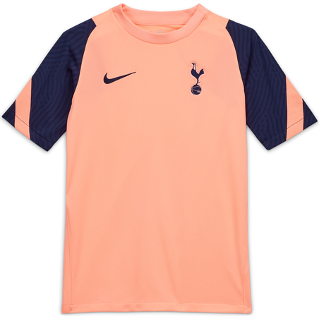 Maillot entraînement junior Tottenham rose bleu 2020/21