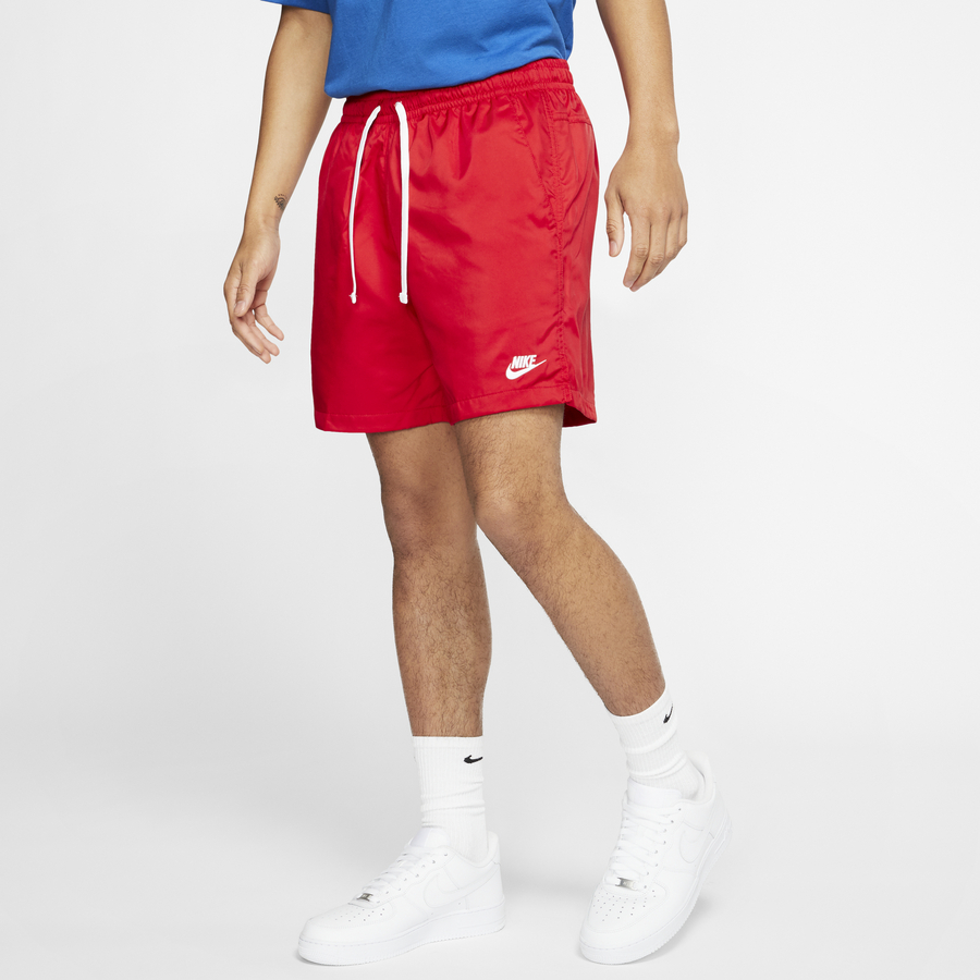 Nike short rouge outlet