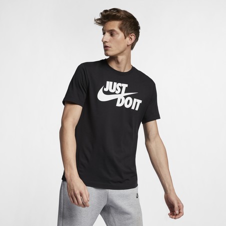 T-shirt Nike Just Do IT noir blanc 2020/21