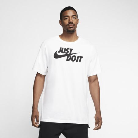 T-shirt Nike Just Do IT blanc noir 2020/21