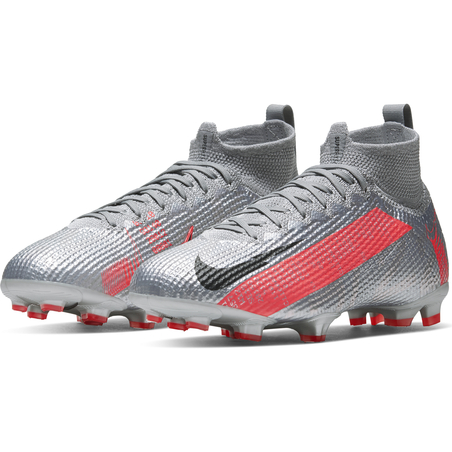Nike Superfly VII junior Elite FG gris rouge
