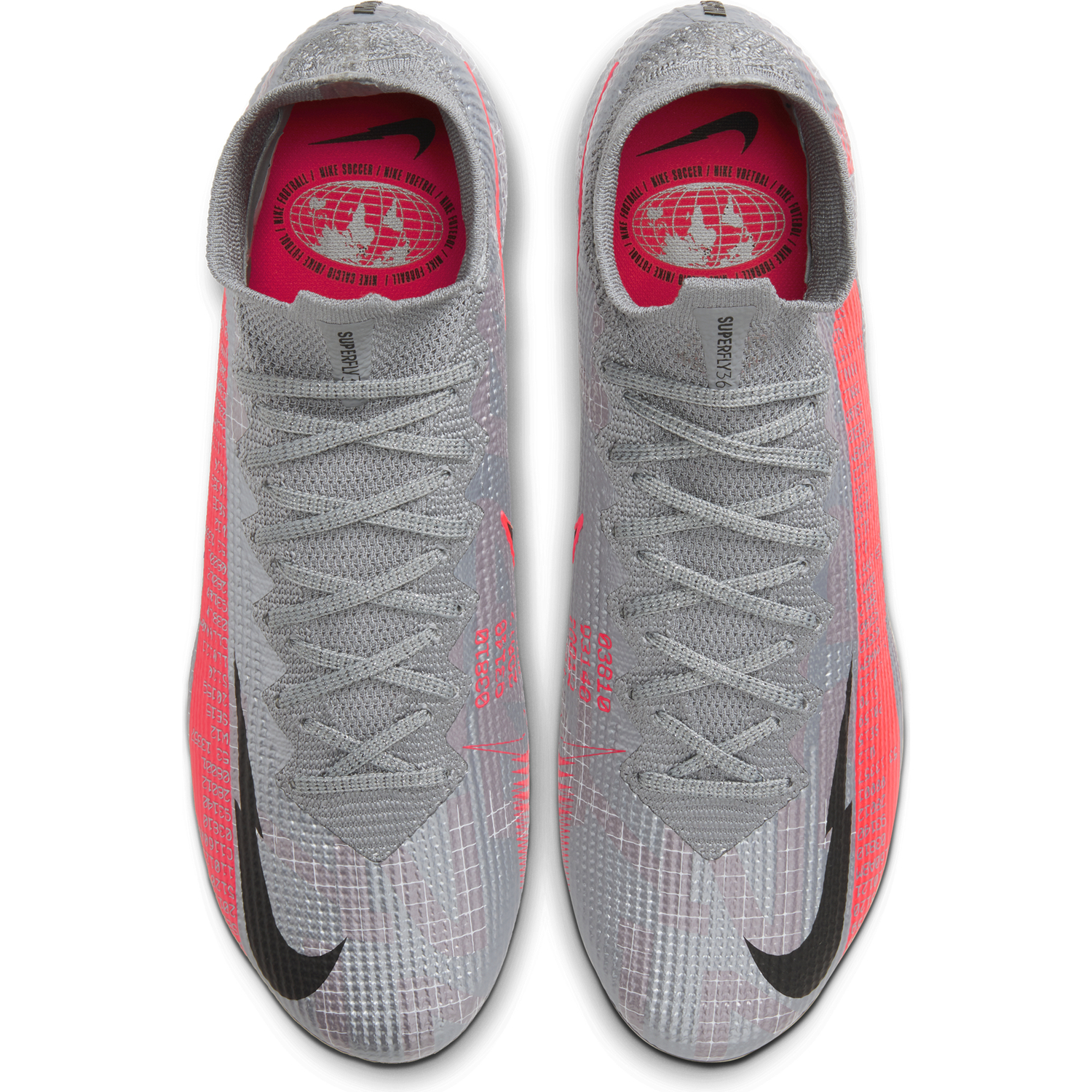 mercurial gris et rouge