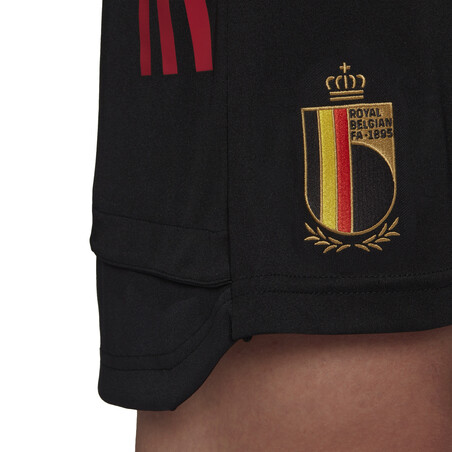 Short entraînement Belgique noir 2020