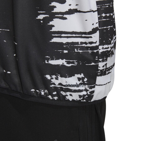 Sweat avant match Juventus noir blanc 2020/21