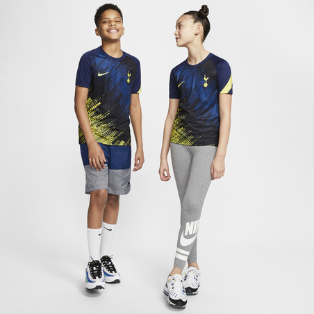 Maillot avant match junior Tottenham graphic bleu 2020/21