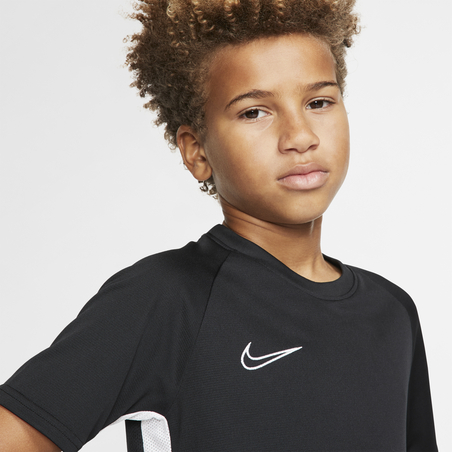 Maillot entraînement junior Nike noir blanc