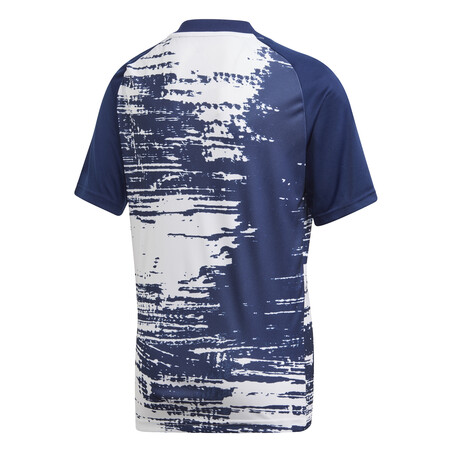 Maillot avant match junior Real Madrid bleu blanc 2020/21