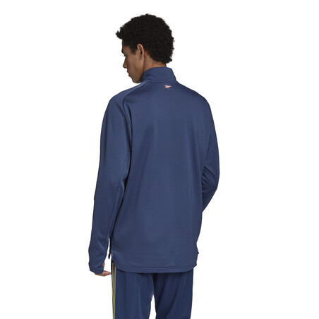 Sweat col montant Arsenal bleu 2020/21