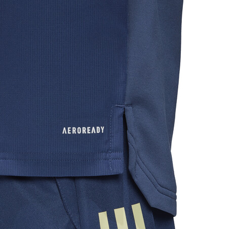 Sweat col montant Arsenal bleu 2020/21