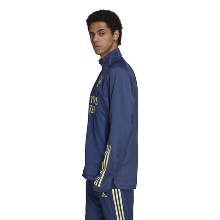 Sweat col montant Arsenal bleu 2020/21