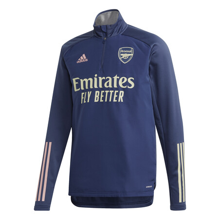 Sweat col montant Arsenal bleu 2020/21