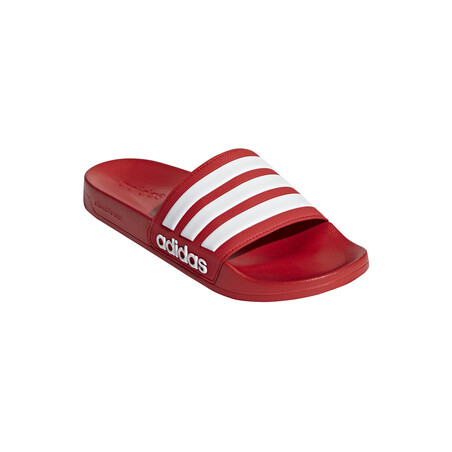 Sandales ADILETTE rouge blanc