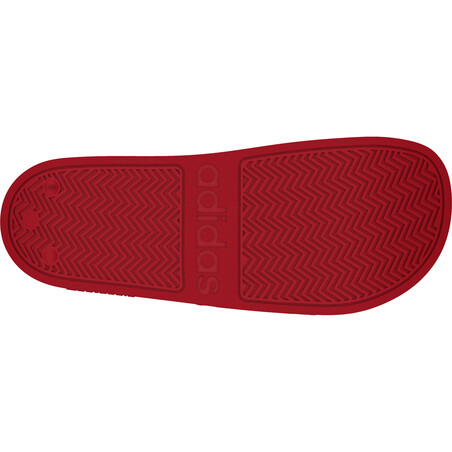 Sandales ADILETTE rouge blanc