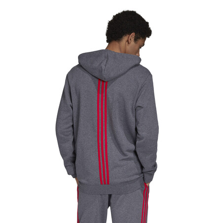 Veste survêtement Arsenal FZ HD gris rouge 2020/21