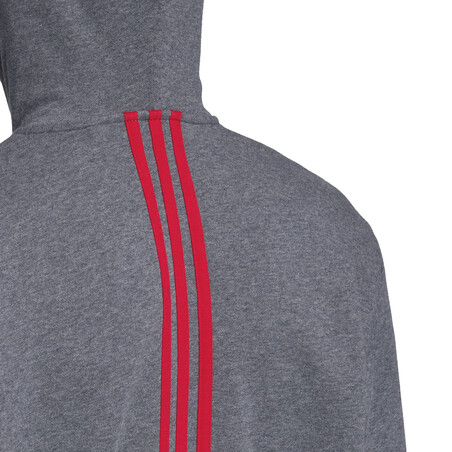 Veste survêtement Arsenal FZ HD gris rouge 2020/21