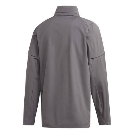 Veste imperméable Real Madrid gris rose 2020/21