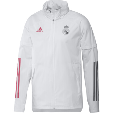 Veste imperméable Real Madrid blanc 2020/21