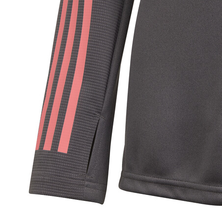 Sweat zippé junior Real Madrid gris rose 2020/21