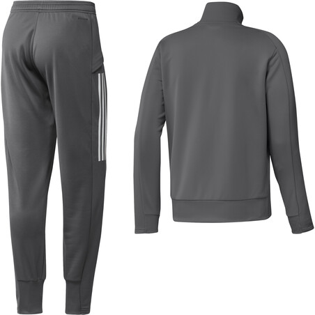 Ensemble survêtement Real Madrid gris rose 2020/21