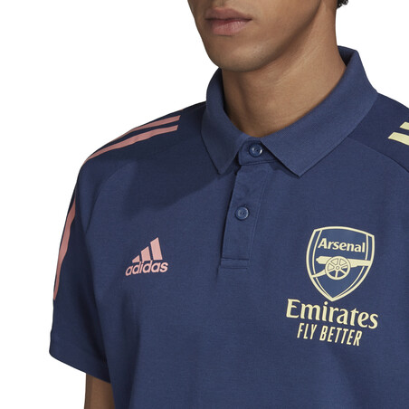 Polo Arsenal bleu 2020/21