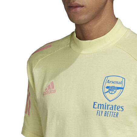 T-shirt Arsenal jaune 2020/21