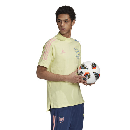 T-shirt Arsenal jaune 2020/21