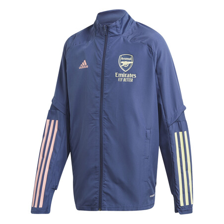 Veste entraînement junior Arsenal bleu 2020/21